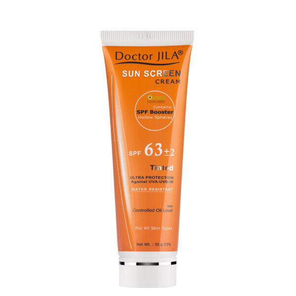 دکتر ژیلا - کرم ضد آفتاب رنگى SPF 63±2