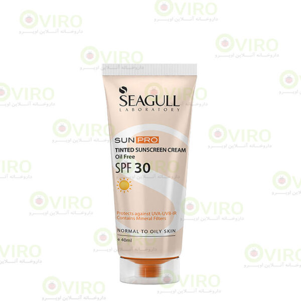 سی گل - کرم ضدآفتاب رنگی SPF30