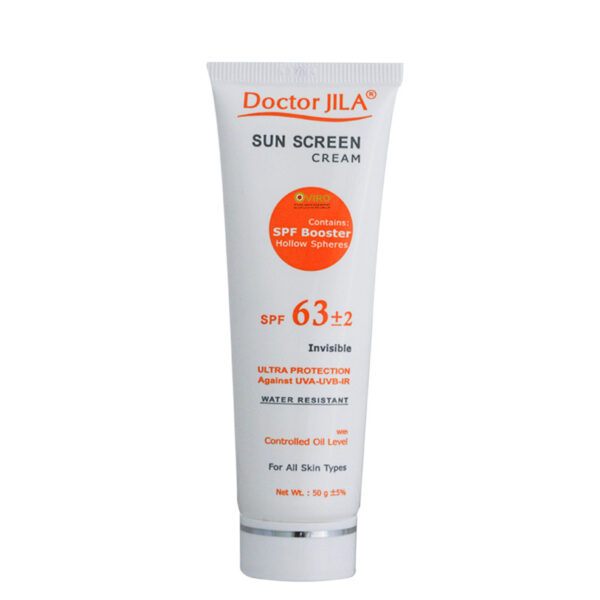 دکتر ژیلا - کرم ضد آفتاب SPF 63±2