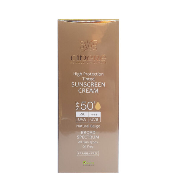 سینره - کرم ضدآفتاب +SPF50 رنگی