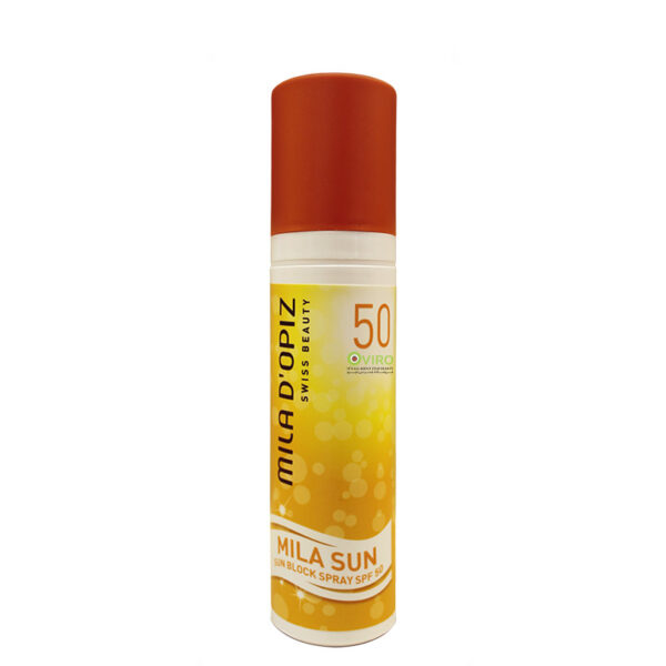 میلادوپیز - اسپری ضدآفتاب spf50