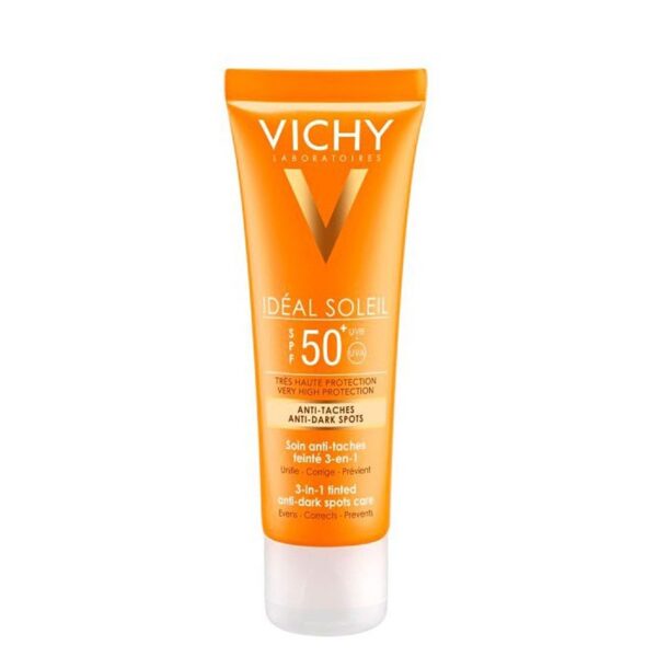 ویشی - ضدآفتاب ضدلک رنگی spf50