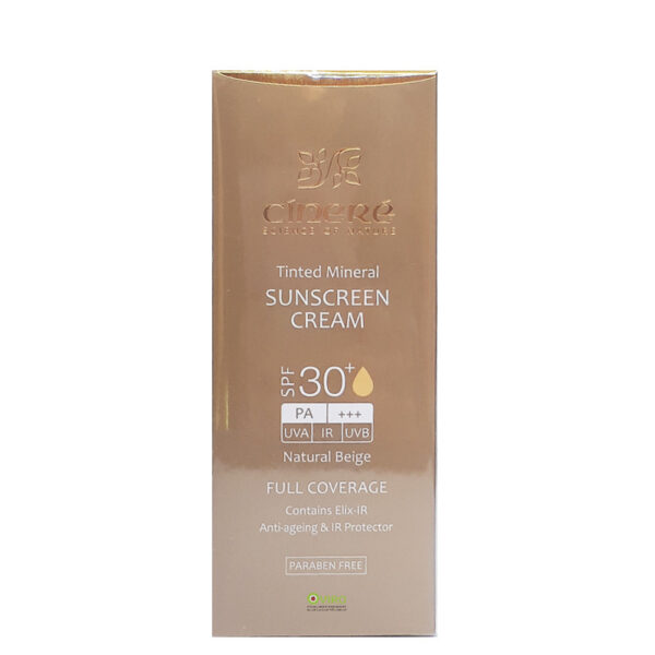 سینره - کرم ضدآفتاب +SPF30 رنگی