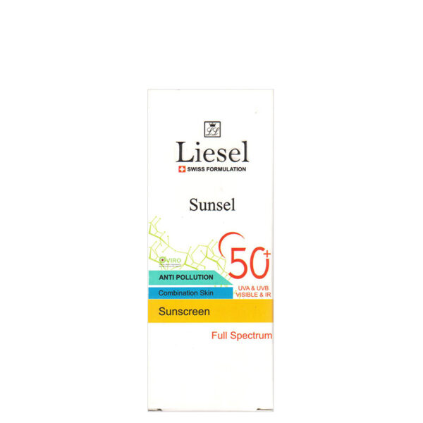 ضد آفتاب مختلط لایسل SPF50 حجم 40 میلی لیتر: بی رنگ و رنگی