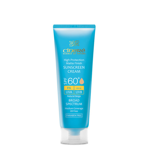 سینره - کرم ضد آفتاب SPF60 رنگی