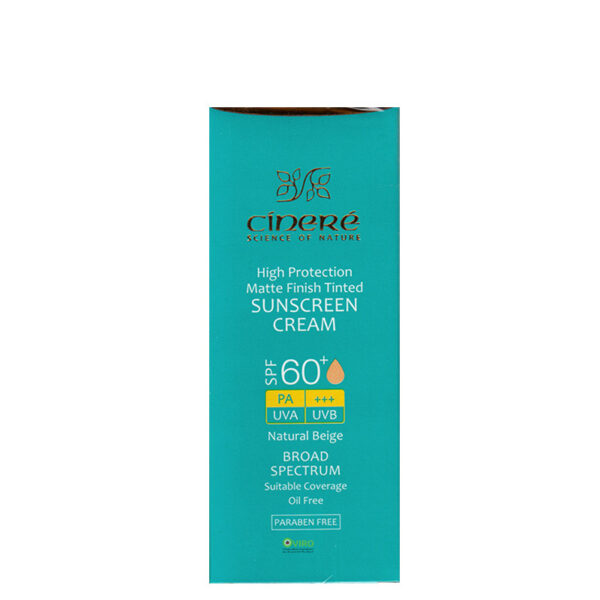 سینره - کرم ضد آفتاب SPF60 رنگی