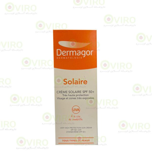 درماگور - کرم ضد آفتاب SPF 50