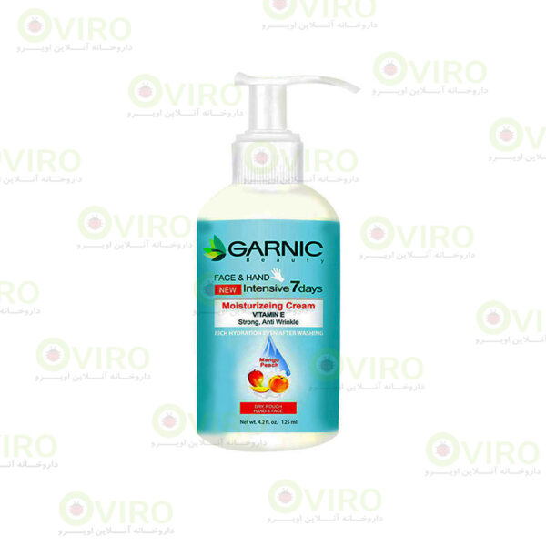 گارنیک - کرم مرطوب کننده دست و صورت هلو انبه - Garnic - Moisturizing Cream