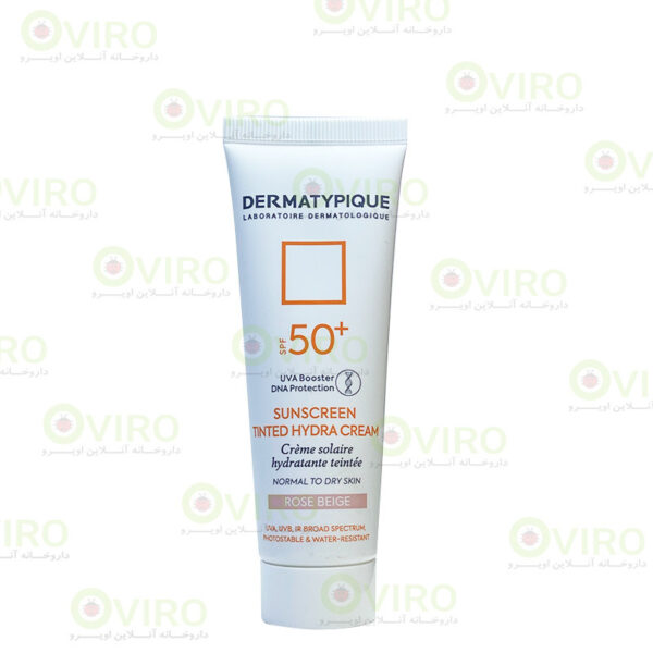 کرم ضد آفتاب رنگی پوست خشک درماتیپیک SPF 50