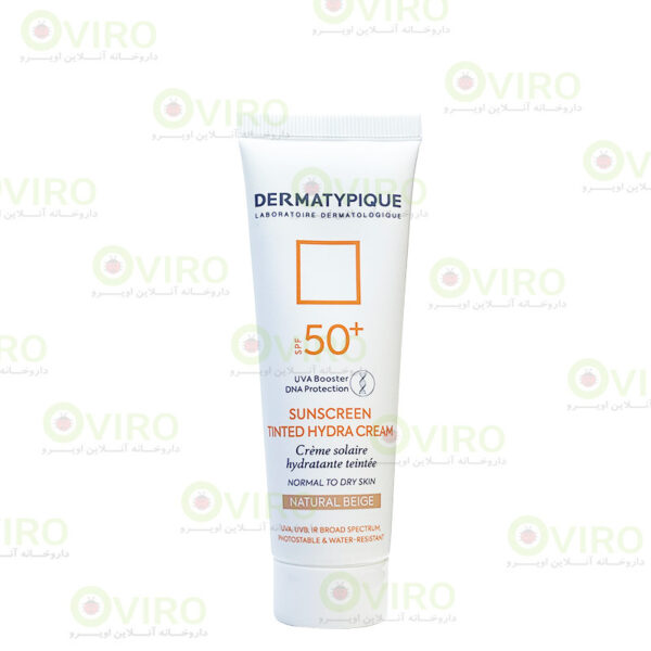 کرم ضد آفتاب رنگی پوست خشک درماتیپیک SPF 50