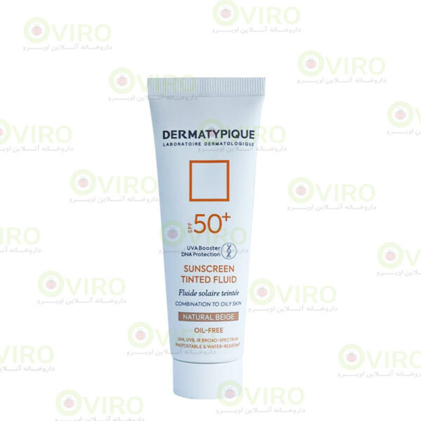 کرم ضد آفتاب رنگی پوست چرب درماتیپیک SPF 50