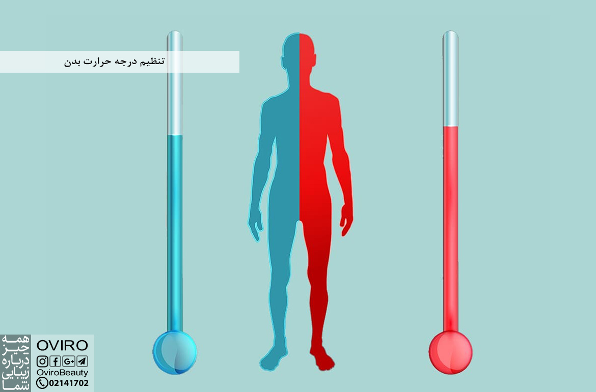 تنظیم درجه حرارت بدن : نحوه عملکرد - علت تغییر دمای بدن - انواع اختلال تنظیم دما