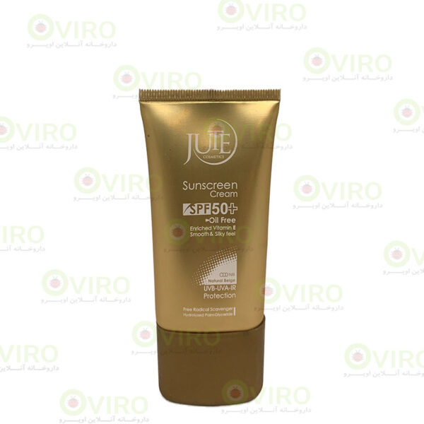 کرم ضد آفتاب SPF50 ژوت مناسب پوست چرب