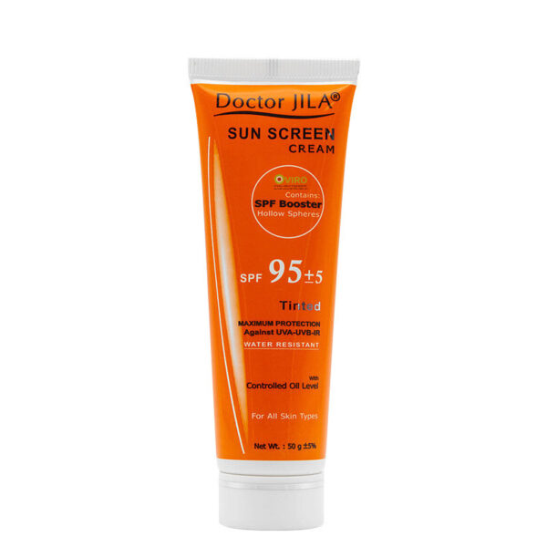 دکتر ژیلا - کرم ضد آفتاب SPF 95±5 رنگى